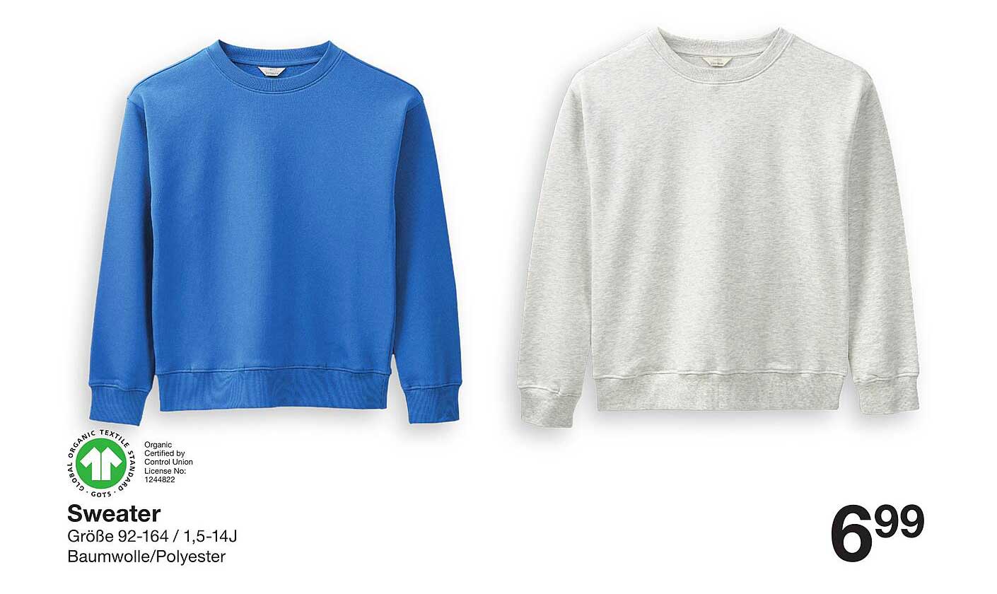 Sweater in verschiedenen Farben für Kinder