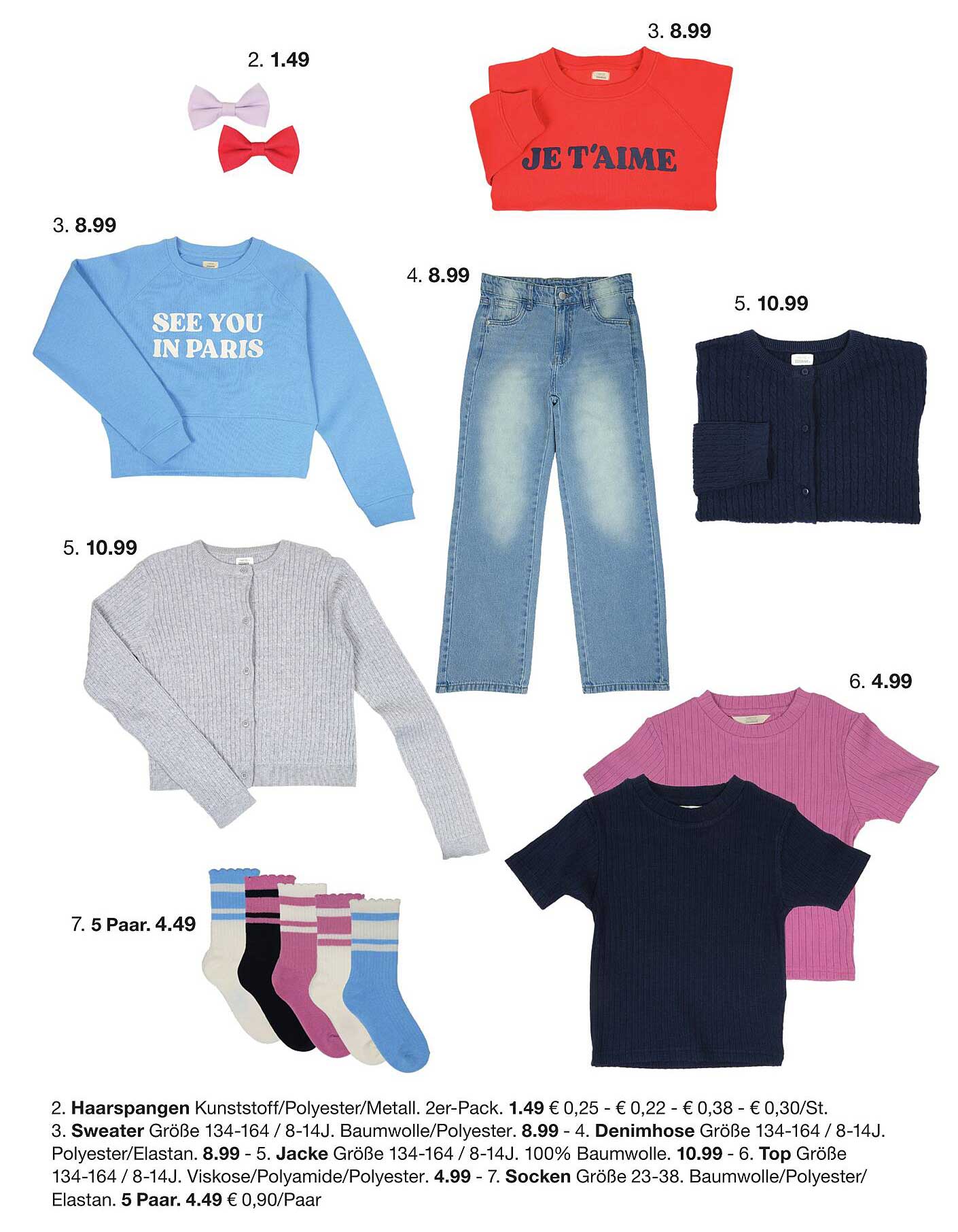 Sweater 'SEE YOU IN PARIS' für nur 8,99 €