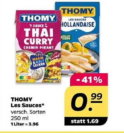 THOMY Les Sauces – vielseitige Genüsse in jedem Gericht