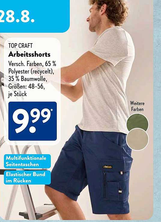 TOP CRAFT Arbeitsshorts
