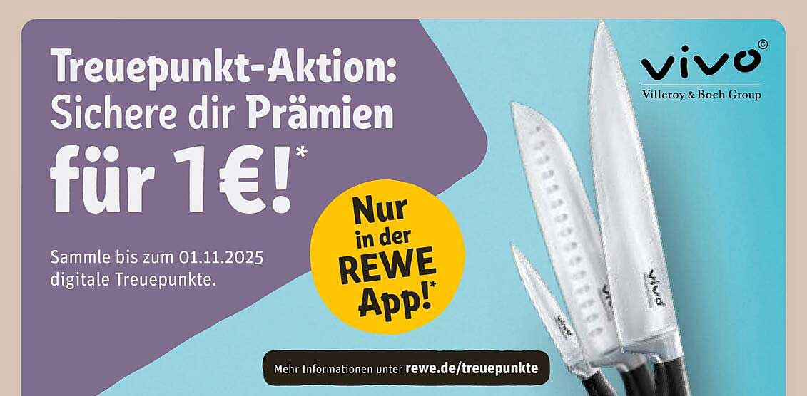 Treuepunkte-Aktion: Sichere dir Prämien für 1 €!
