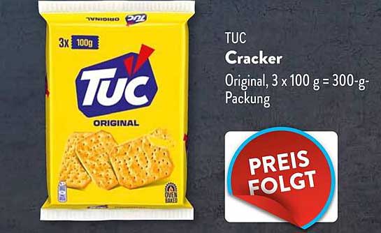 TUC Cracker Original, 3 x 100 g = 300-g-Packung