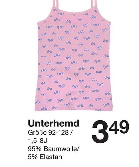 Unterhemd in Pink mit süßem Motiv