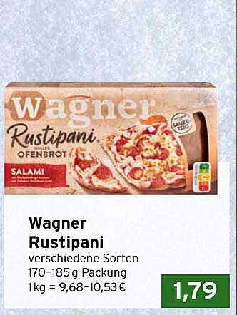 Wagner Rustipani Ofenbrot – Verschiedene Sorten (170-185 g)