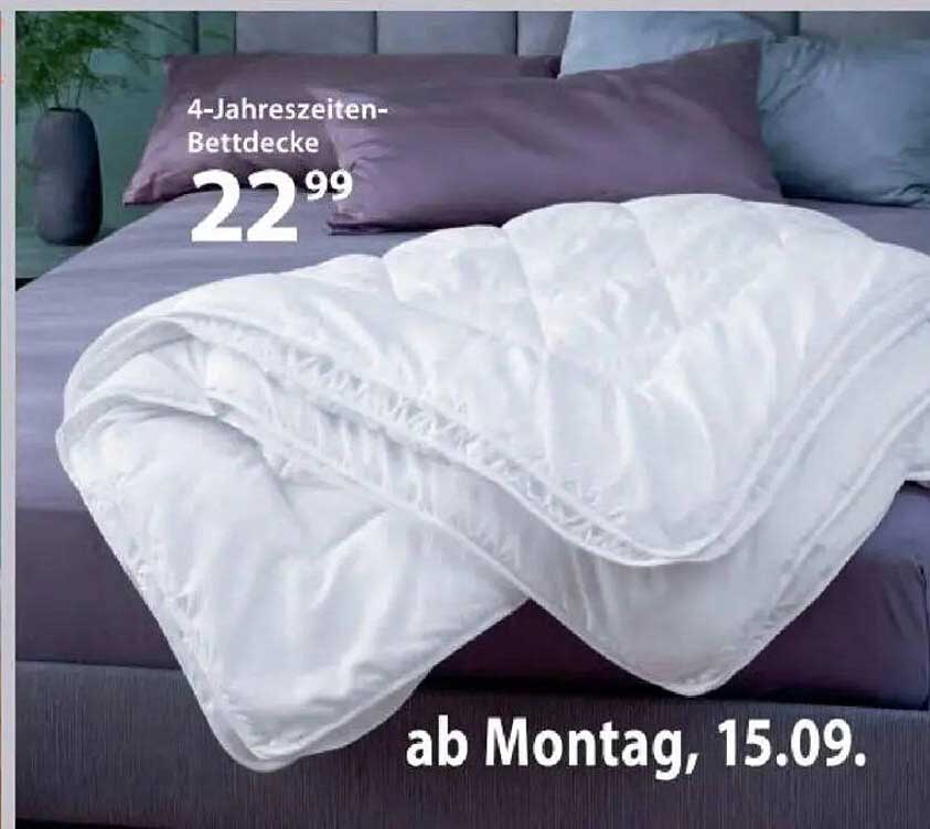 4-Jahreszeiten-Bettdecke