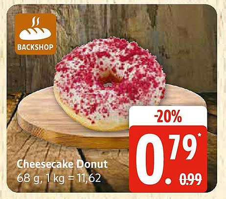Cheesecake Donut