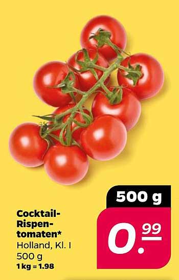 Cocktail-Rispentomaten* - Holland, Kl. I | 500 g