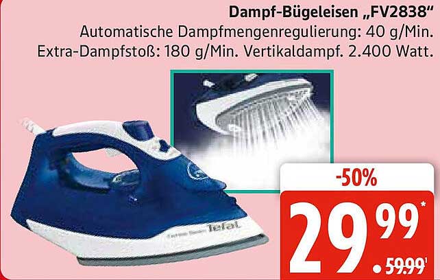 Dampfbügeleisen „FV2838“