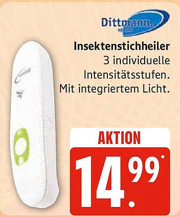 Dittmann Insektenschutzheiler mit integriertem Licht