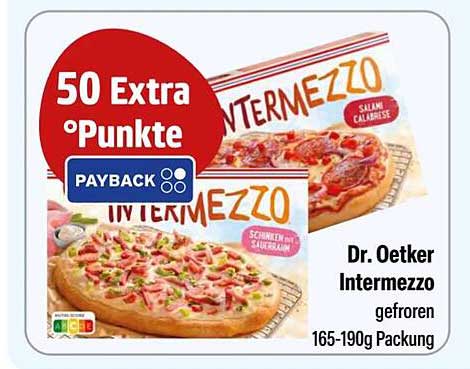 Dr. Oetker Intermezzo gefroren 165-190g Packung