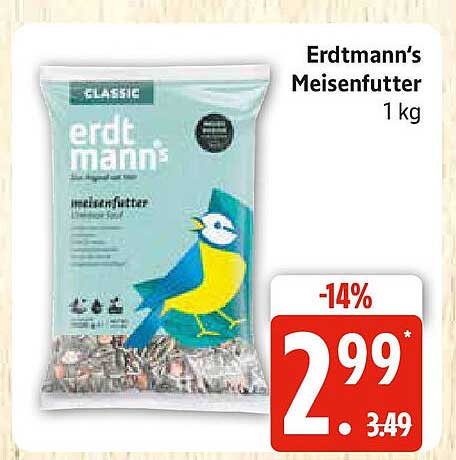 Erdtmann’s Meisenfutter 1 kg