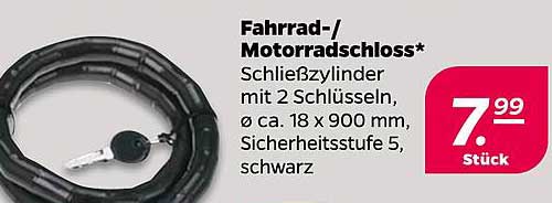 Fahrrad-/Motorradschloss