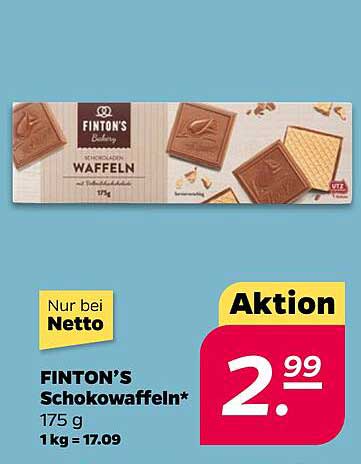 FINTON’S Schokowaffeln 175 g