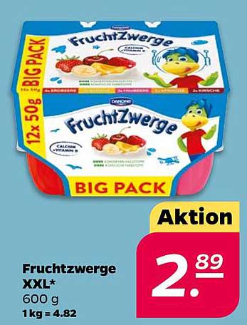 FruchtZwerge XXL 600 g – Jetzt zum Aktionspreis!