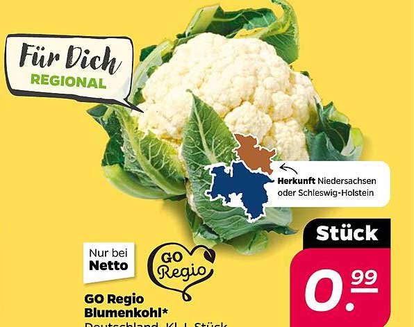 GO Regio Blumenkohl* Deutschland, kl. Stück