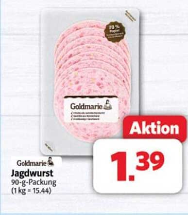 Goldmarie Jagdwurst 90-g-Packung