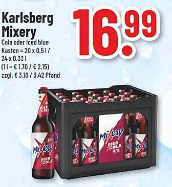Karlsberg Mixery 20 x 0,5 l Kasten