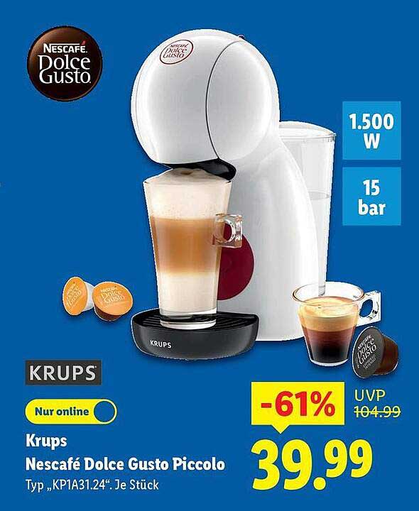 Krups Nescafé Dolce Gusto Piccolo