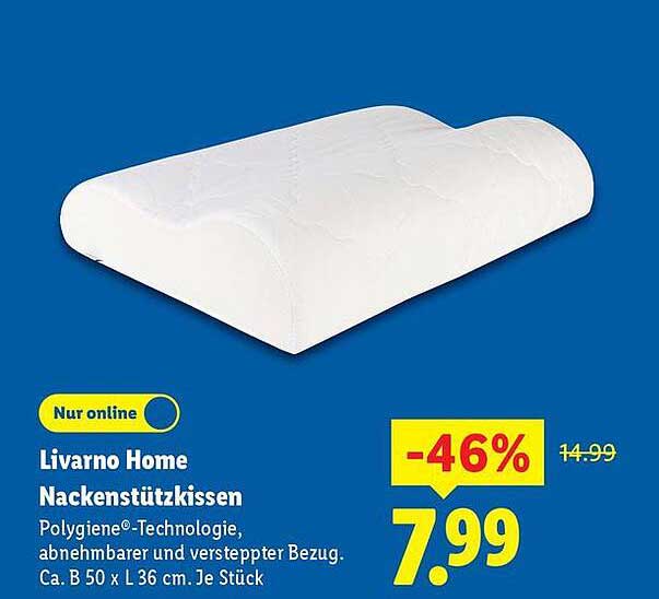 Livarno Home Nackenstützkissen