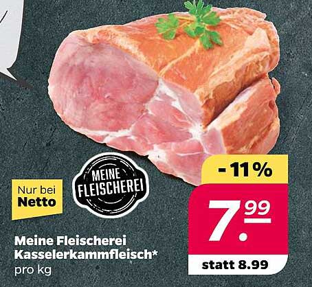 Meine Fleischerei Kasseler Kammfleisch*