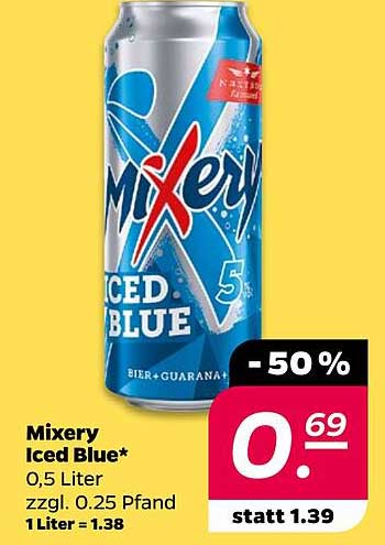 Mixery Iced Blue 0,5 Liter