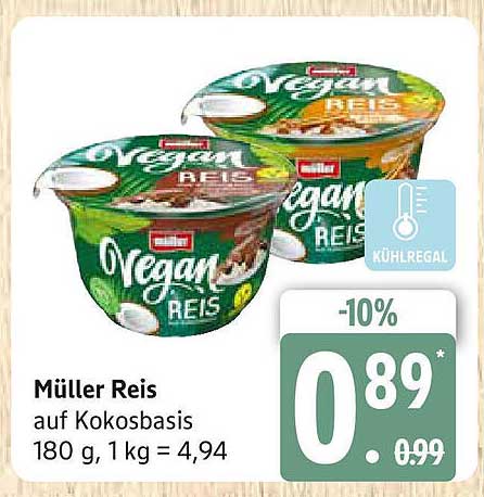 Müller Reis auf Kokosbasis 180 g