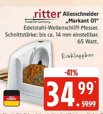 ritter Allesschneider "Markant 01"