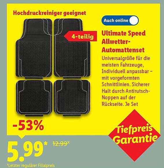 Ultimate Speed Allwetter-Automatenset 4-teilig