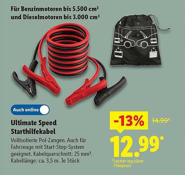 Ultimate Speed Starthilfekabel