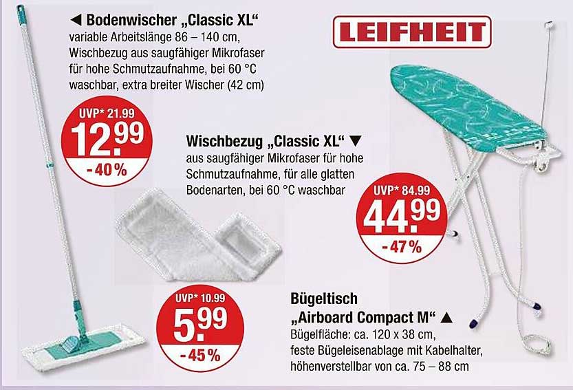 Bodenwischer „Classic XL“