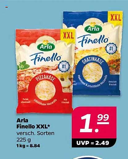 Arla Finello XXL – verschiedene Sorten