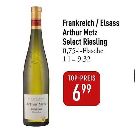 Arthur Metz Select Riesling 0,75 l