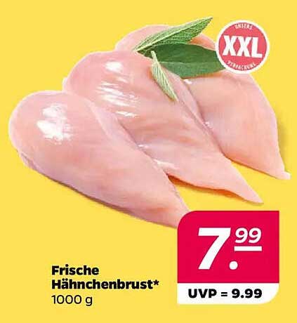 Frische Hähnchenbrust* 1000 g