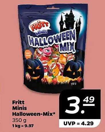 Fritt Minis Halloween-Mix 350 g