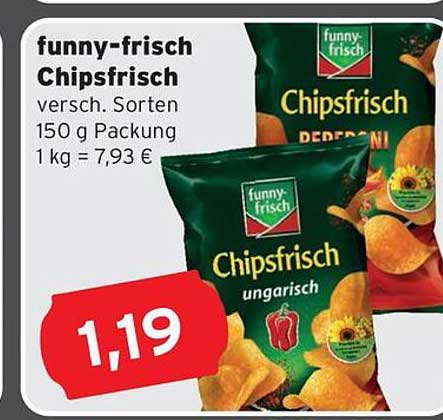 funny-frisch Chipsfrisch 150 g - verschiedene Sorten