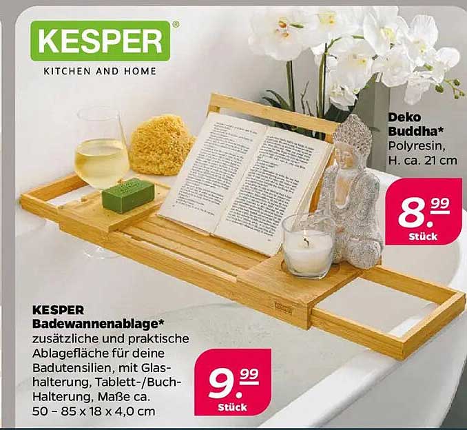 KESPER Badewannenablage