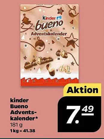 kinder Bueno Adventskalender*