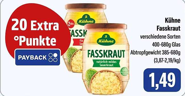 Kühne Fasskraut – natürlich mild und lecker