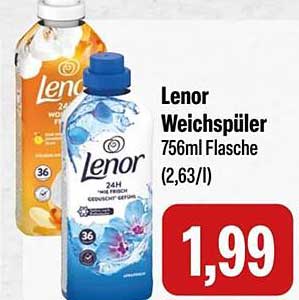 Lenor Weichspüler 756ml Flasche