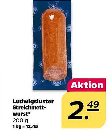 Ludwigscluster Streichmett-Wurst 200 g