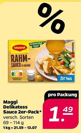 Maggi Delikatess Sauce 2er-Pack