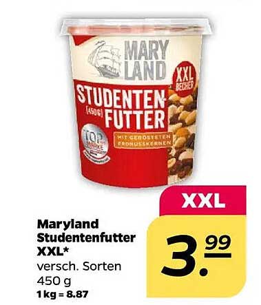 Maryland Studentenfutter XXL 450 g