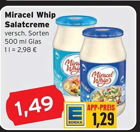 Miracel Whip Salatcreme 500 ml Glas - verschiedene Sorten