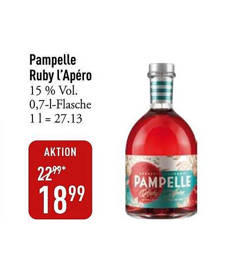 Pampelle Ruby l'Apéro - 0,7-l-Flasche