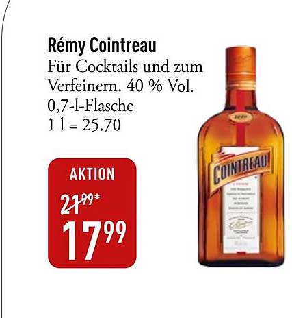 Rémy Cointreau – Für Cocktails und zum Verfeinern