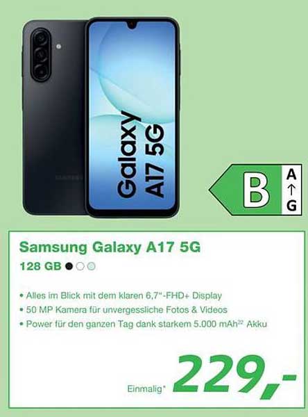 Samsung Galaxy A17 5G - 128 GB