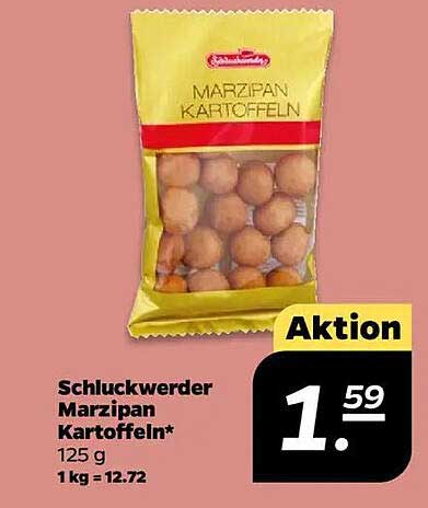 Schluckwerder Marzipan Kartoffeln 125 g Aktionspreis