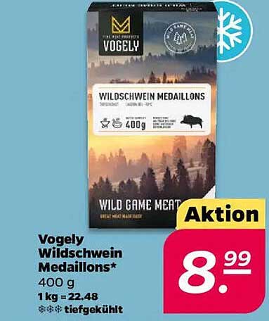 Vogely Wildschwein Medaillons 400 g