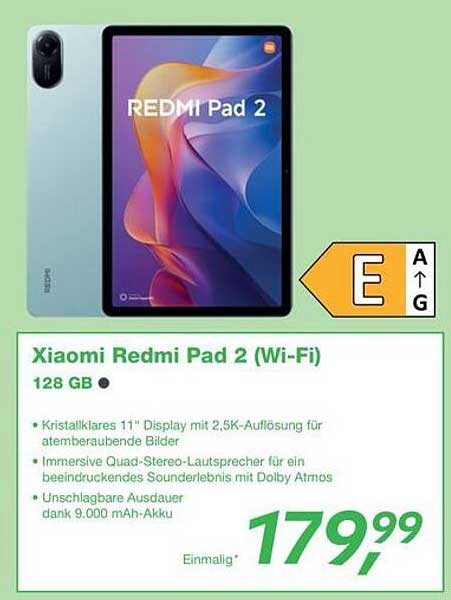 Xiaomi Redmi Pad 2 (Wi-Fi) 128 GB