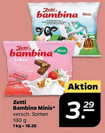 Zetti Bambina Minis – Verschiedene Sorten!